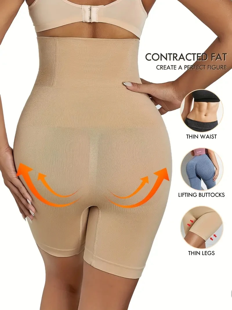 Super Sale High Waist Shaping Control Panties Tummy Control Butt Lifting Slim Shorts Women's Underwear Shapewear Body Shaper thumbnail 2