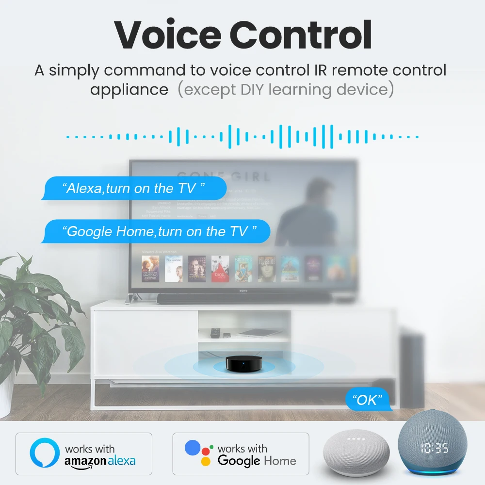 AVATTO Tuya WiFi IR Remote Control Smart Home Infrared Controller for Air Conditioner ALL TV LG TV Support Alexa Google Home thumbnail 3