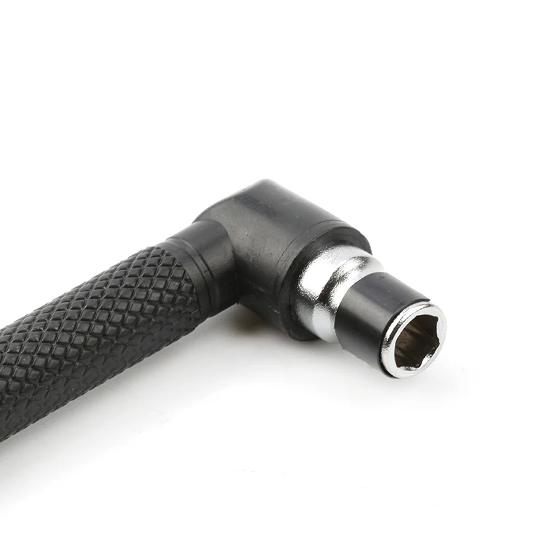 L type 1/4 hexagon screwdriver bit 90 ° double-end handle black 6.35mm wrench tool thumbnail 6