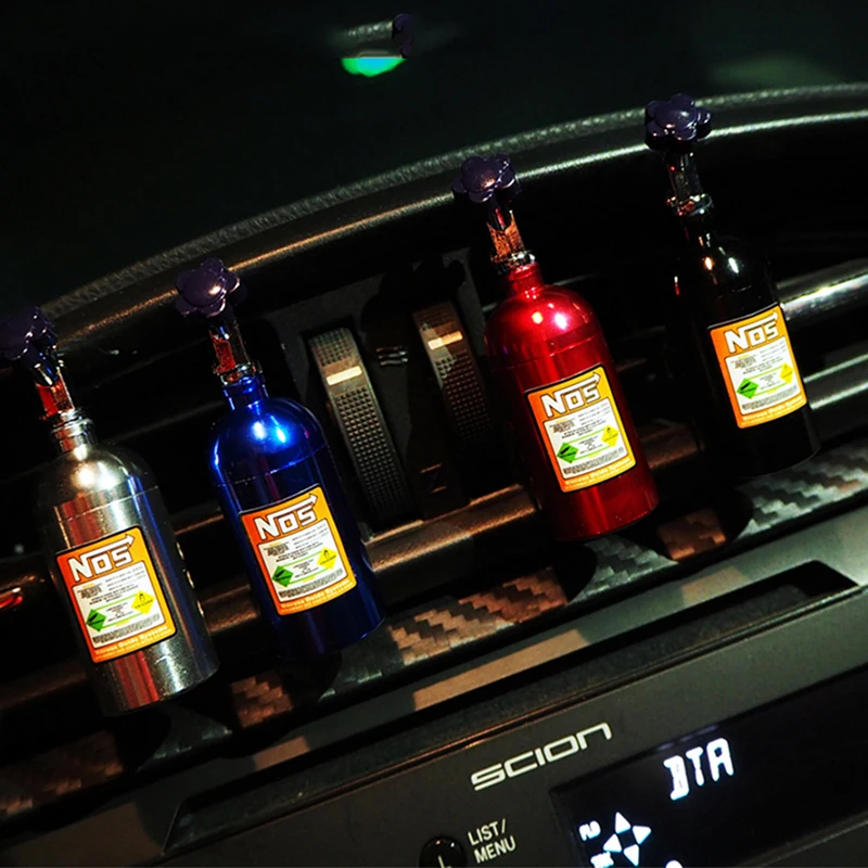 Hot Sale Car Air Freshener NOS Nitrogen Bottle Air Vent Aromatherapy Auto Aroma Outle Perfume Flavoring Fragrances Accessories thumbnail 3