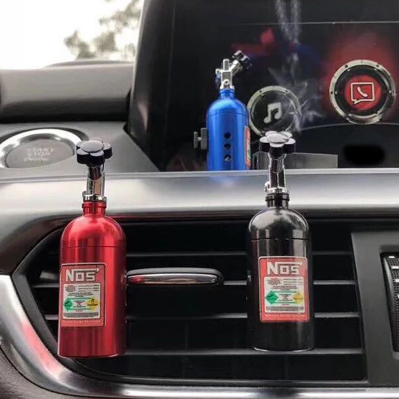 Hot Sale Car Air Freshener NOS Nitrogen Bottle Air Vent Aromatherapy Auto Aroma Outle Perfume Flavoring Fragrances Accessories thumbnail 6