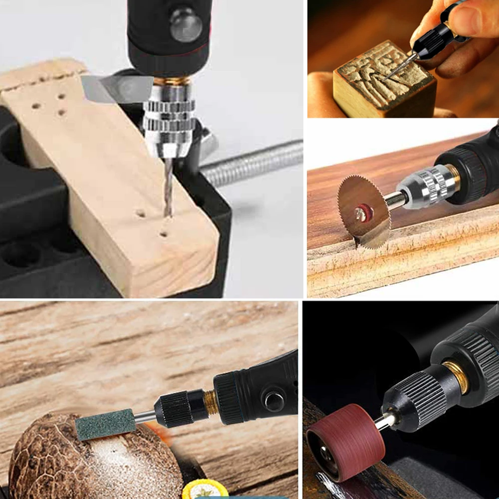 JANGKLIFE 9V Mini Drill Electric Carving Pen Variable Speed Rotary Tools Kit Engraver for Grinding Polishing thumbnail 6