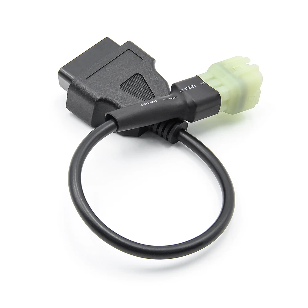 For KTM OBD2 Connector Motorcycle Motobike For KTM 6 Pin To 16 Pin Adapter For OBD2 Diagnostic Tools Moto OBD 2 Extension Cable thumbnail 3