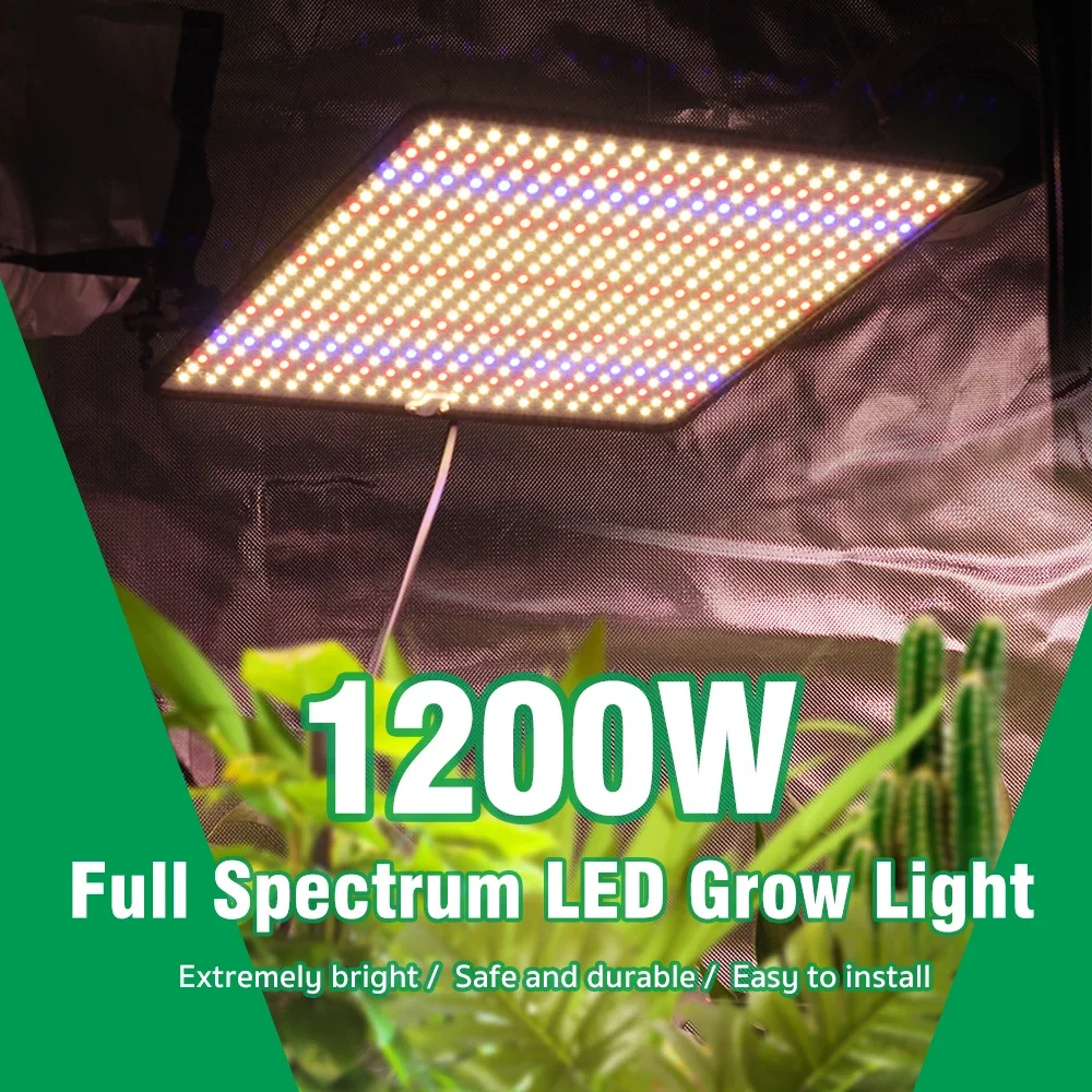 40W LED Grow Light Full Spectrum Phyto Lamp for Indoor Grow Tent Plants Growth AC85-240V Universal Voltage thumbnail 2