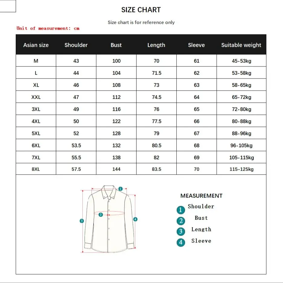 New Plus Size Men Solid Color Business Shirt Fashion Classic Basic Casual Slim White Long Sleeve Shirt Brand Clothes thumbnail 6