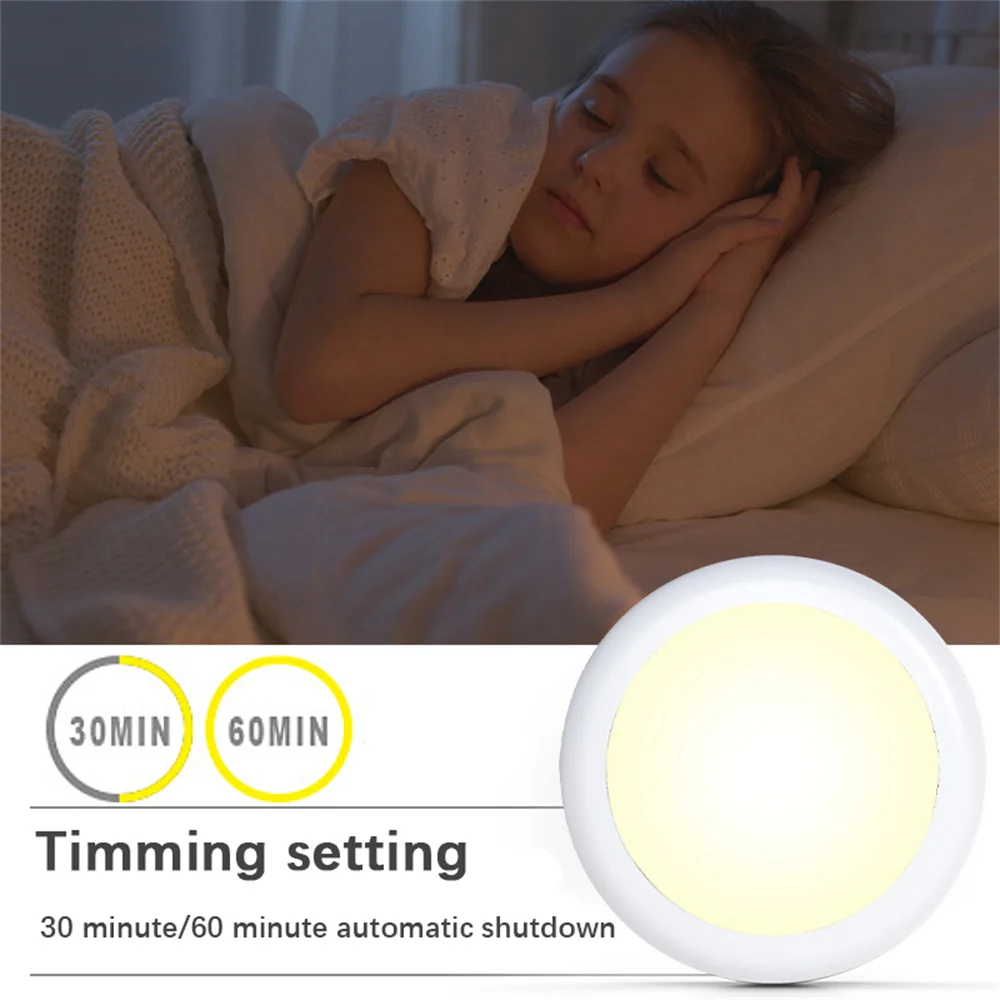 RGB Color Under Cabinet Lights Wireless Battery LED Lights Remote Control Dimmable Wardrobe Night Lamp For Bedroom Kitchen thumbnail 5