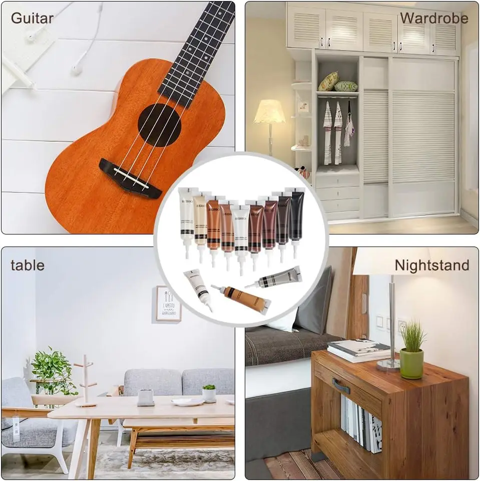 Wood Paint Repair Furniture Restore Stains Markers Cover Surface Scratch for Wooden Floor Table Oak Cabinet Door Veneer Walnut thumbnail 5