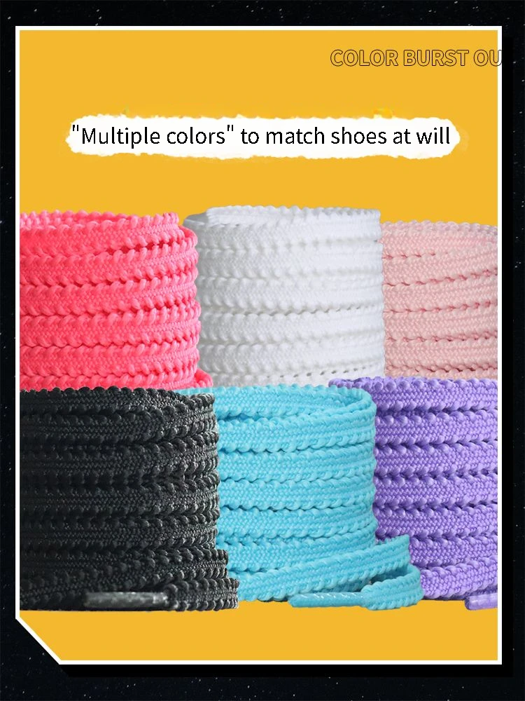 1Pair Shoe Laces New Casual Sneakers tennis Flat Shoelaces Fashion Rope Shoelace for Shoes 120/140/160CM Shoes Accessories thumbnail 4