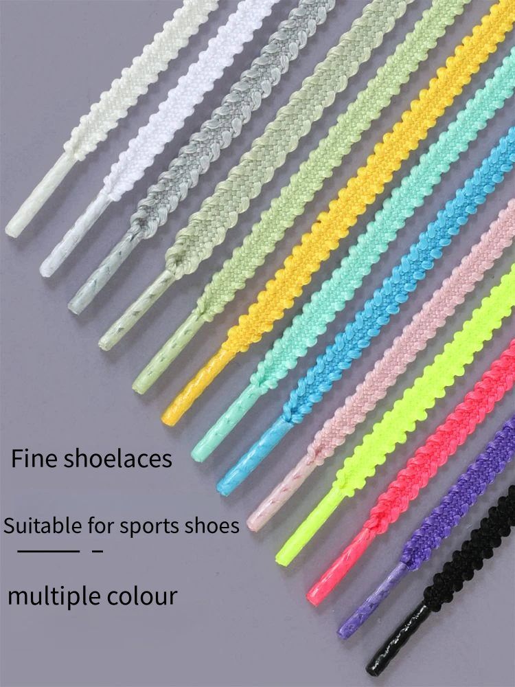 1Pair Shoe Laces New Casual Sneakers tennis Flat Shoelaces Fashion Rope Shoelace for Shoes 120/140/160CM Shoes Accessories thumbnail 2