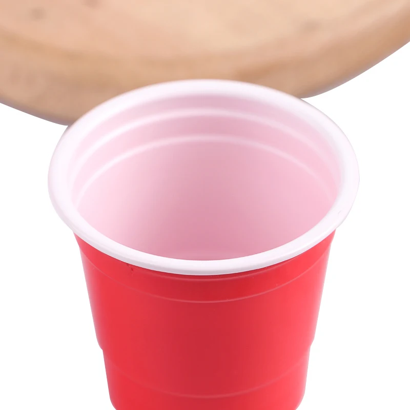 50Pcs 59ml/2oz  Red Disposable Clear Plastic Cup Outdoor Picnic Birthday Kitchen Party Tableware Party Plastic Cups for Picnic thumbnail 6