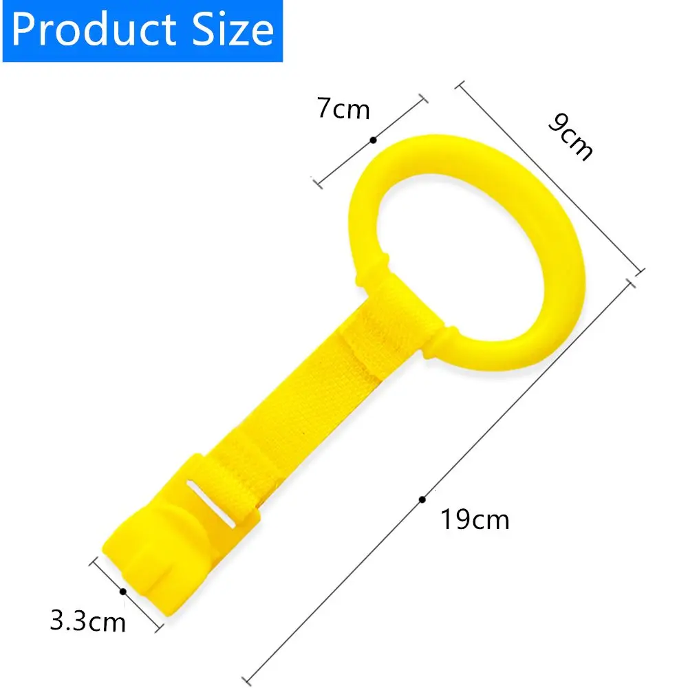 1/4PCS Pull Ring For Playpen Baby Crib Hooks General Use Hooks Baby Toys Pendants Bed Rings Hooks Hanging Ring Help Baby Stand thumbnail 5