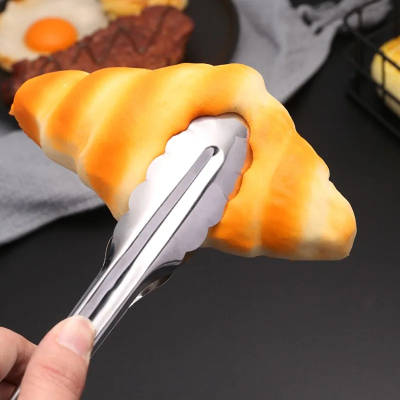 Stainless Steel Kitchen Food Tongs Household Products Cooking Utensils Cookware Bbq Assesories Grill Accessories Buffet Bread thumbnail 6