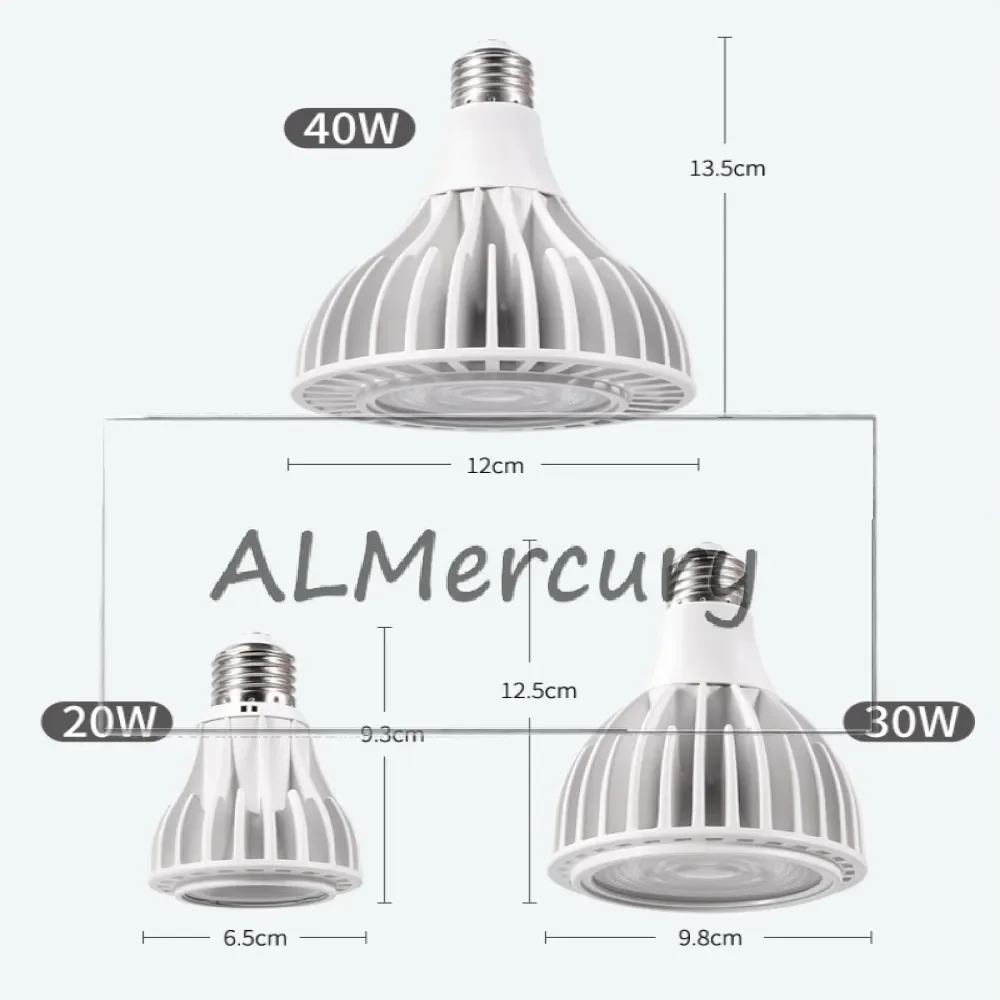 Full spectrum indoor plant growth lamp E27 interface plant lamp suitable for indoor plant planting and greenhouse cultivation thumbnail 5