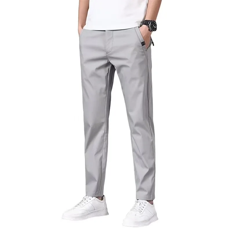Fashion Men's Pants Summer Suit Pants Casual Korean Men's Pants Joggers Men Streetwear Casual Sports Pants thumbnail 5