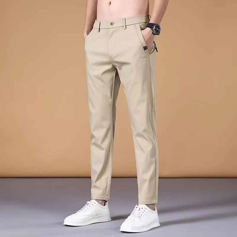 Fashion Men's Pants Summer Suit Pants Casual Korean Men's Pants Joggers Men Streetwear Casual Sports Pants thumbnail 3