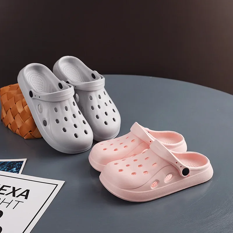Mens Summer Beach Sandals Unisex Casual Garden Clogs Outdoor Wide Toe Cross Sandals for Ladies Non Slip House Shower Slippers thumbnail 3