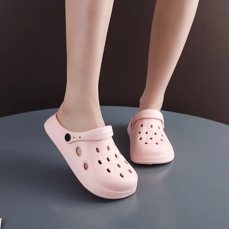 Mens Summer Beach Sandals Unisex Casual Garden Clogs Outdoor Wide Toe Cross Sandals for Ladies Non Slip House Shower Slippers thumbnail 5