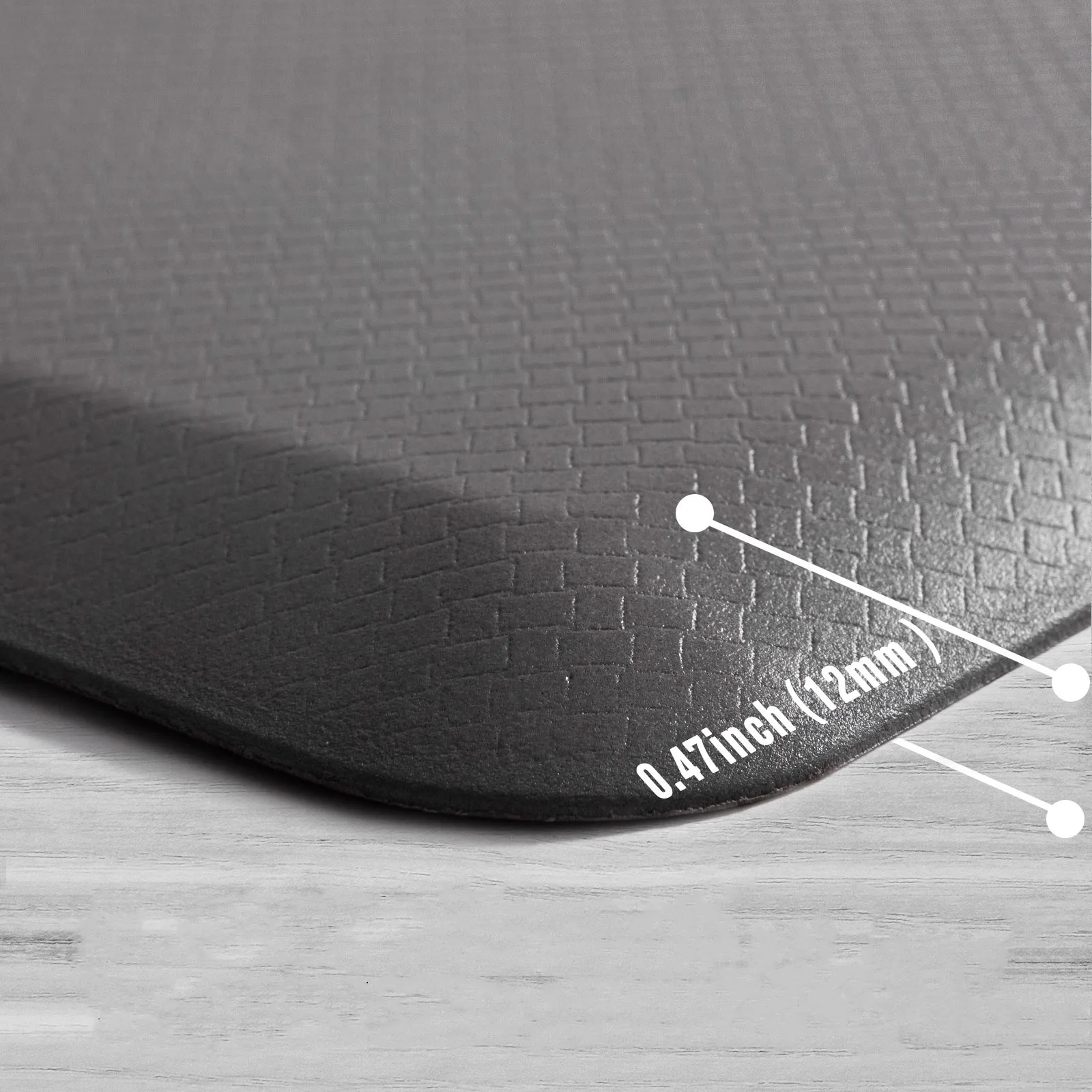 Anti-Fatigue Standing Mat, Kitchen Mat with PVC Waterproofing, Non-Slip Kitchen Rug thumbnail 2