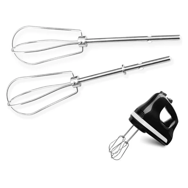 Mixer Heads Electric Kitchen Handheld Mixer Heads Stainless Steel Material Egg Beater Accessories for Baking Cream thumbnail 5