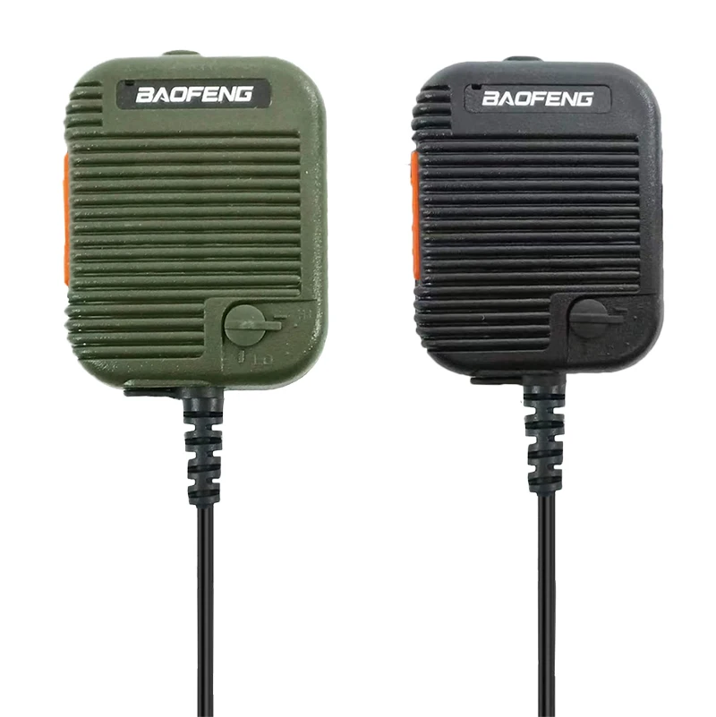 Baofeng AR-152 Walkie Talkie Microphone PTT Radios Speaker Keenwood 2-Pin Type Handheld Mic For UV-K5 UV-16 BF-1701 UV-13 DR1801 thumbnail 2