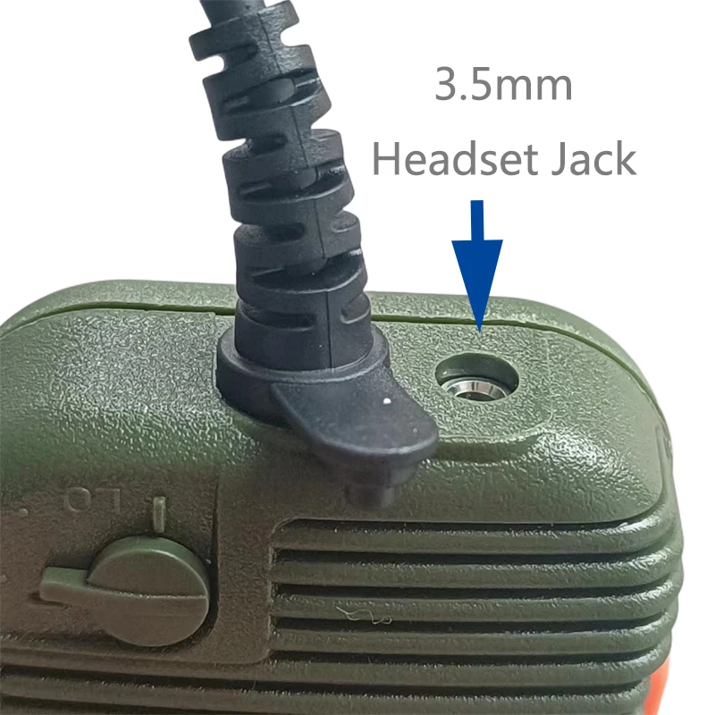 Baofeng AR-152 Walkie Talkie Microphone PTT Radios Speaker Keenwood 2-Pin Type Handheld Mic For UV-K5 UV-16 BF-1701 UV-13 DR1801 thumbnail 5