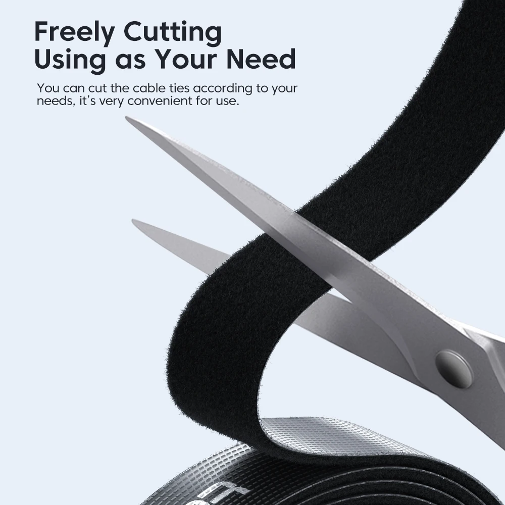 Toocki Cable Organizer Wire Winder USB Cable Management Protector Earphone Mouse Cord Ties Phone Accessory for iPhone Samsung thumbnail 3