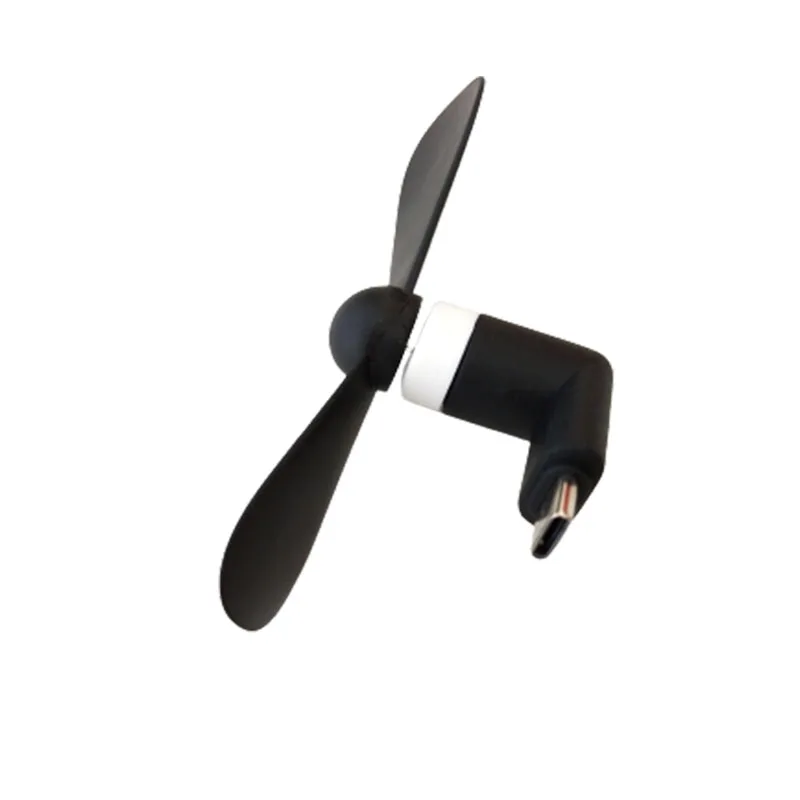 1PC Creative Mini Portable Micro USB Fan 5v 1w Mobile Phone USB Gadget Fan Tester For Type-C Type C Cell Phone Cooler Accessorie thumbnail 2