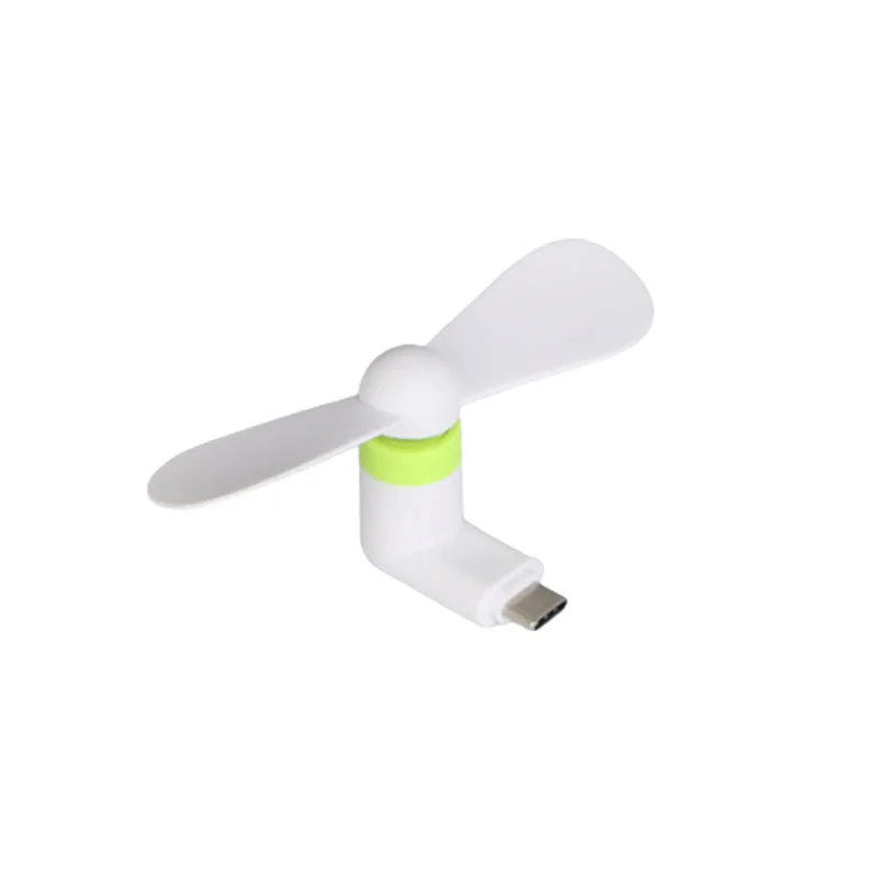 1PC Creative Mini Portable Micro USB Fan 5v 1w Mobile Phone USB Gadget Fan Tester For Type-C Type C Cell Phone Cooler Accessorie thumbnail 4