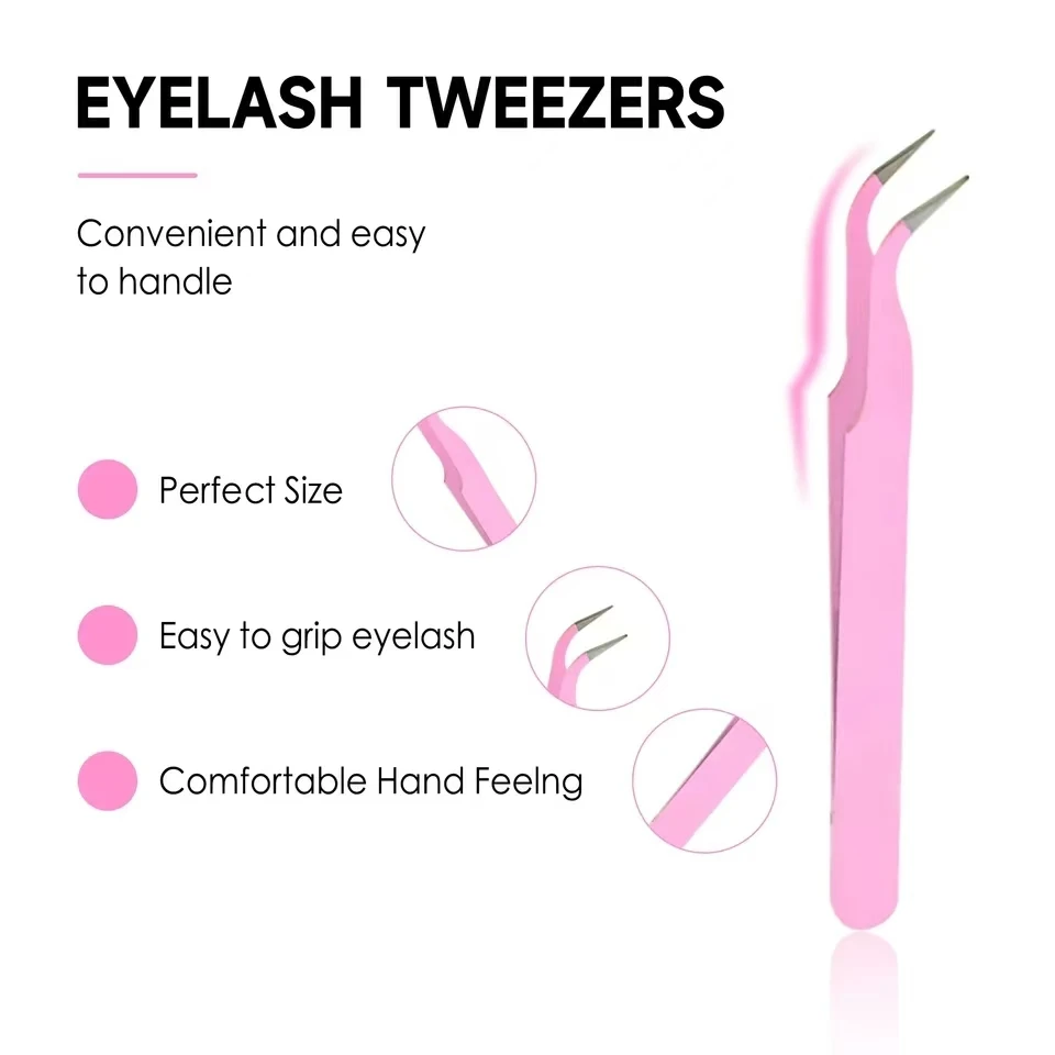 Lash Bond and Seal 10ml Individual Lashes Glue and Seal Super Strong Hold Lash Extension and Lash Glue Remover 5ml Tweezers Kit thumbnail 4