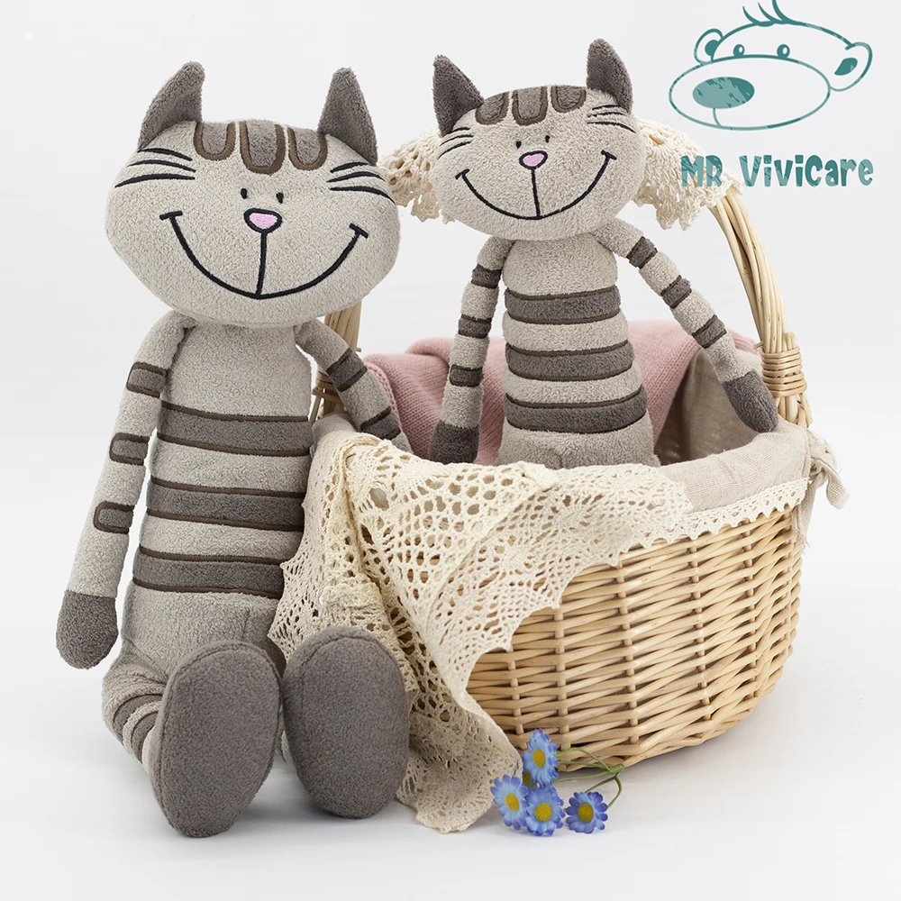 MR ViviCare Cat Plush Toy Small Soft Simulation Kids Stuffed Animal Toys For Children Cute Photo Props Girls Birthday thumbnail 4