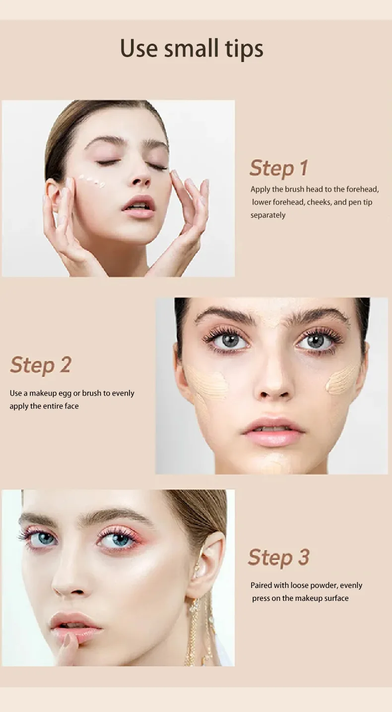 Liquid Concealer Matte High Coverage Waterproof Oil Control Moisturizing Long Lasting Concealer Professional Face Makeup thumbnail 6