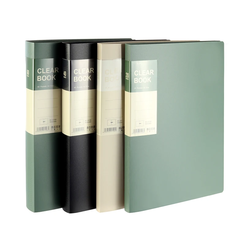 A4 Side-Loading Document Folder Multi-Layer Transparent  Organizer Paper Holder Sheet Music Binder with Dividers 20/30/40/60Page thumbnail 5