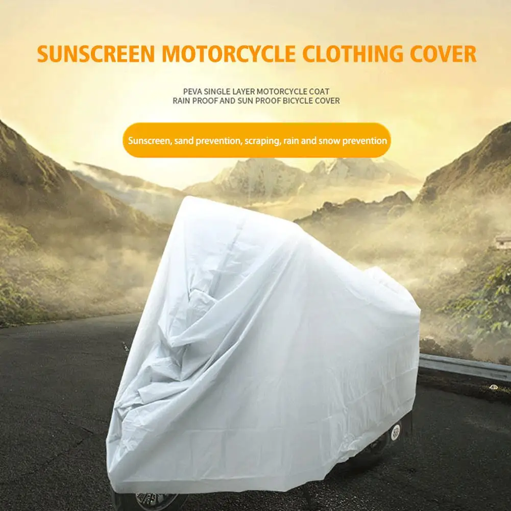 Motorcycle Outdoor Indoor Protective Cover Waterproof Bike Scooter Outdoor Rain Dust UV Proof Sun Protection Case For Motor D1A4 thumbnail 3