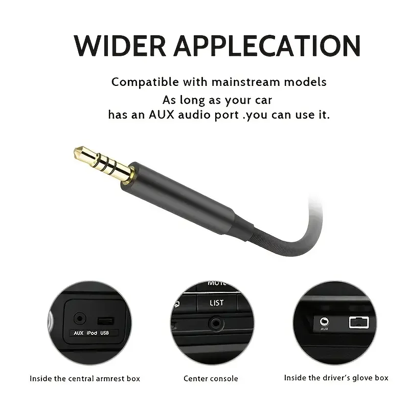 USB Type C To 3.5mm Head Jack Audio Aux Splitter Cable Car Speaker Headphone Headset Adapter For Android Samsung Xiaomi iphone15 thumbnail 4
