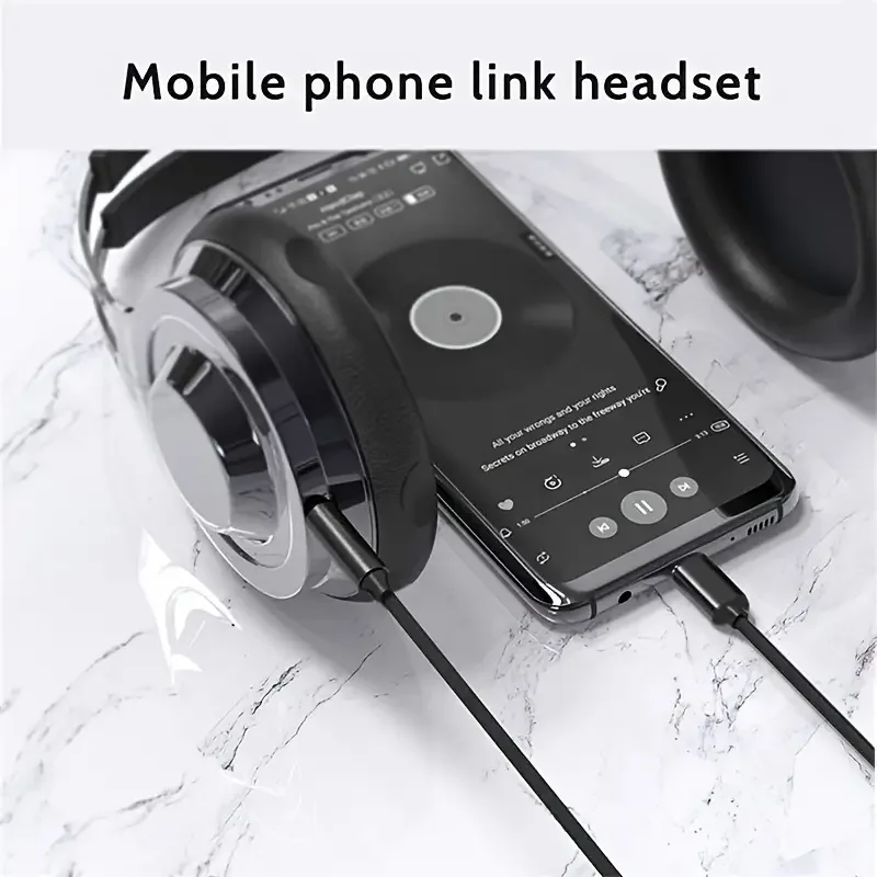 USB Type C To 3.5mm Head Jack Audio Aux Splitter Cable Car Speaker Headphone Headset Adapter For Android Samsung Xiaomi iphone15 thumbnail 3