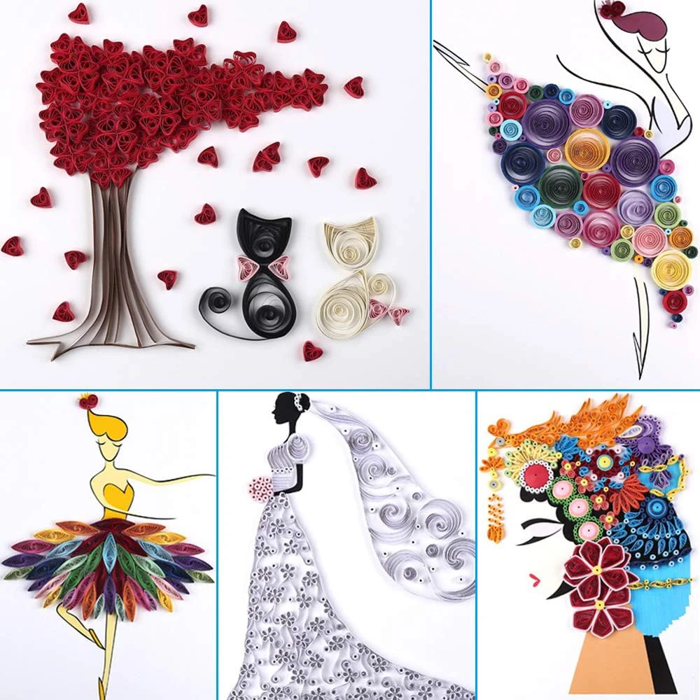 Paper Quilling Tools Kit Sets Art Crafts Scrapbooking Handmade Crafts Christmas Gift Paper Decoration Tool Quilling Kits thumbnail 2