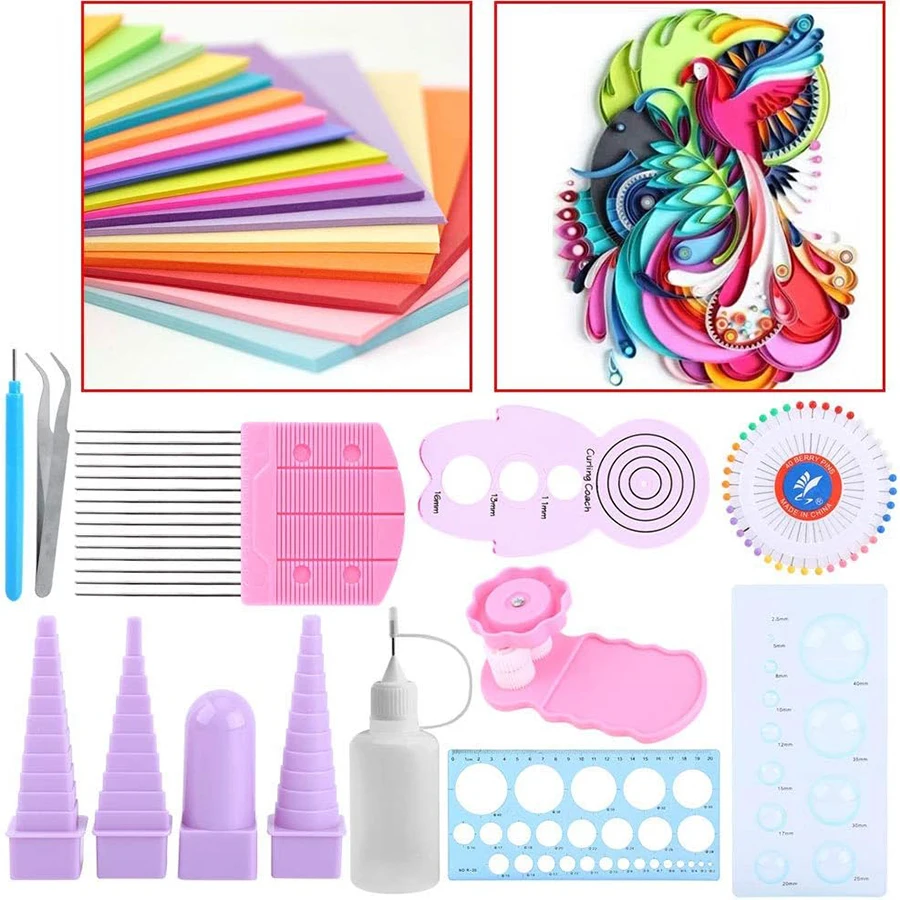 Paper Quilling Tools Kit Sets Art Crafts Scrapbooking Handmade Crafts Christmas Gift Paper Decoration Tool Quilling Kits thumbnail 5