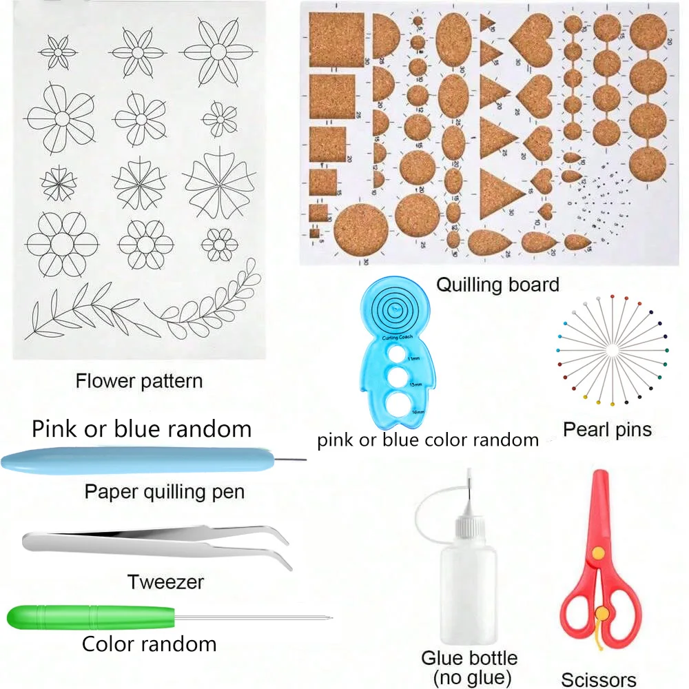 Paper Quilling Tools Kit Sets Art Crafts Scrapbooking Handmade Crafts Christmas Gift Paper Decoration Tool Quilling Kits thumbnail 3