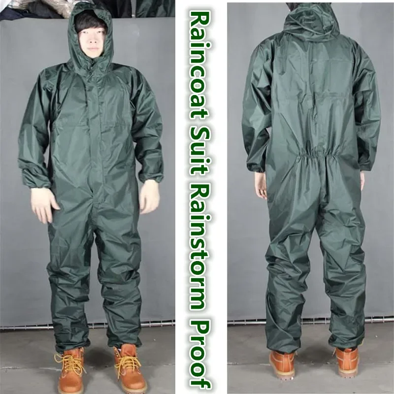 New Raincoat Suit Rainstorm Proof Motorcycle Portable for Outdoor Riding Detachable Motorcycle Accessories thumbnail 3