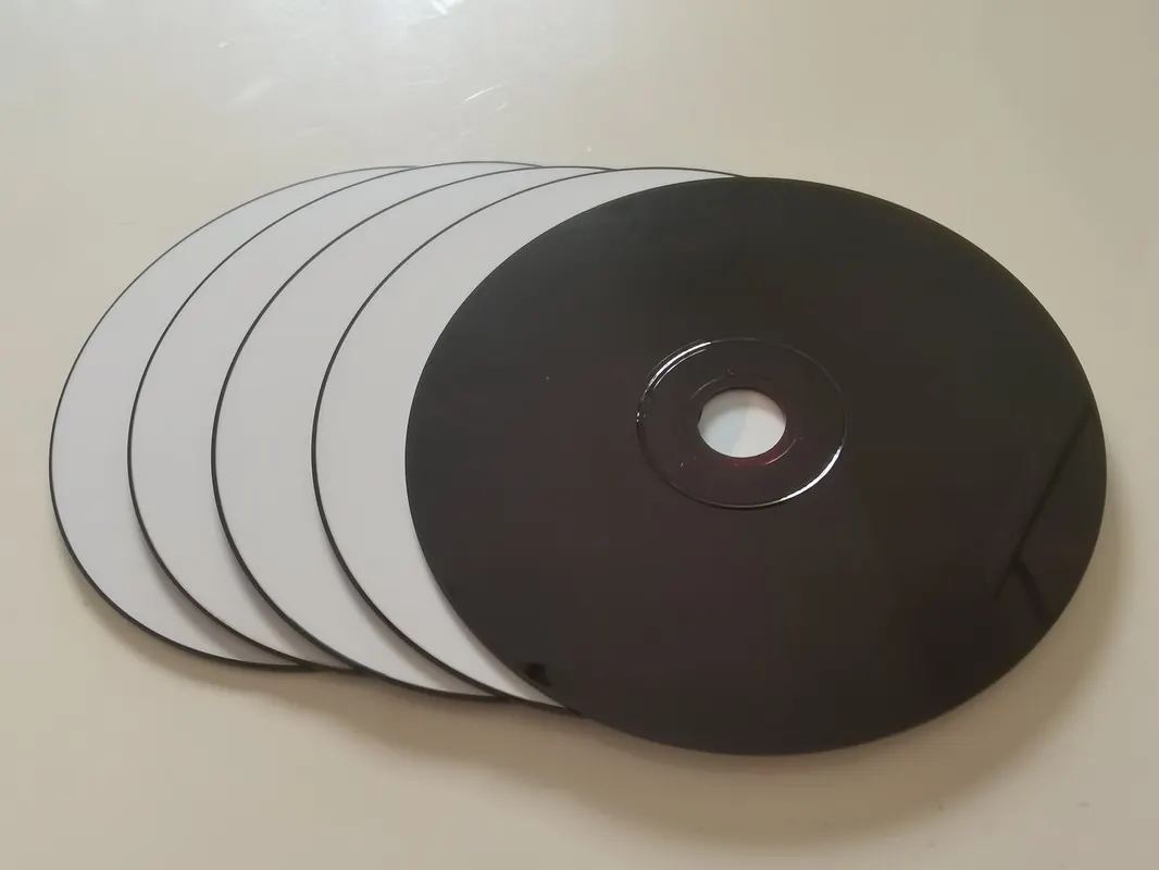 Black Music CD Blank Disc Empty CD-R discs Recordable 700MB 80MIN 52X CDR Disc Printable 10Pcs thumbnail 3