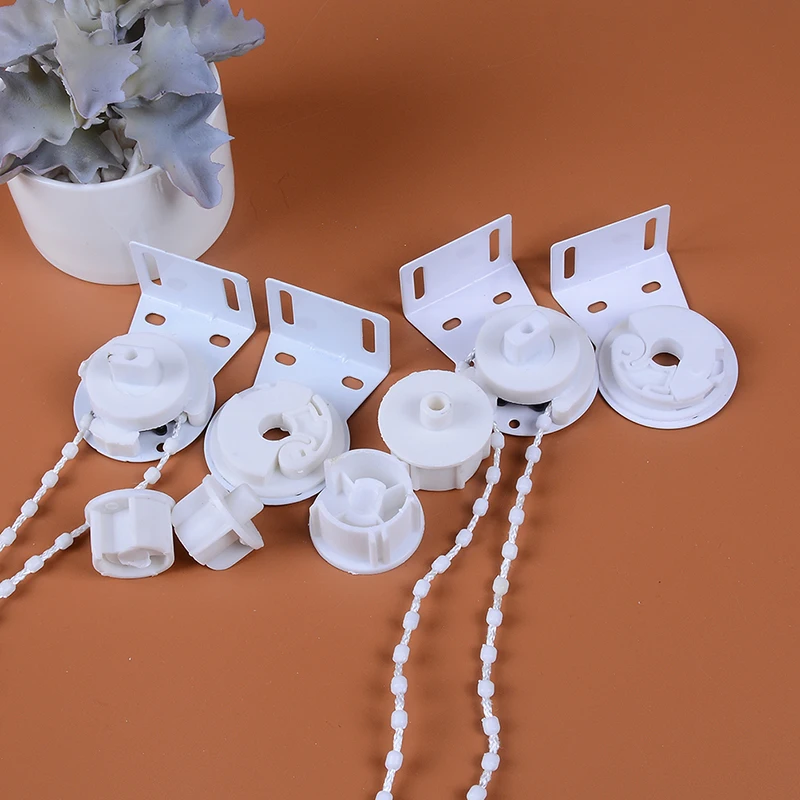 Home Decor Bracket Chain Bead Curtain Accessories Window Treatments Hardware Roller Blind Shade 28mm/38mm Kit Cluth Control Ends thumbnail 2