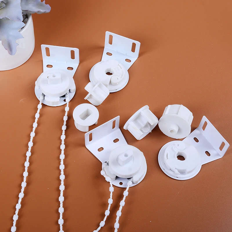 Home Decor Bracket Chain Bead Curtain Accessories Window Treatments Hardware Roller Blind Shade 28mm/38mm Kit Cluth Control Ends thumbnail 3
