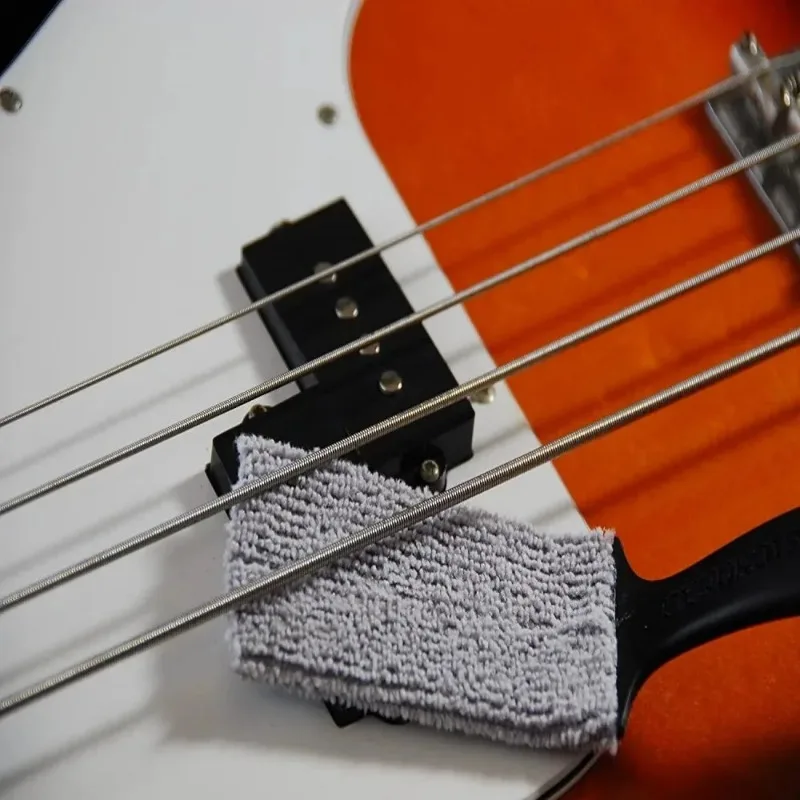 1PC String Fingerboard Cleaning Dust Removal Brush Guitar Care Brush, Double Head Musical Instrument Accessories thumbnail 2