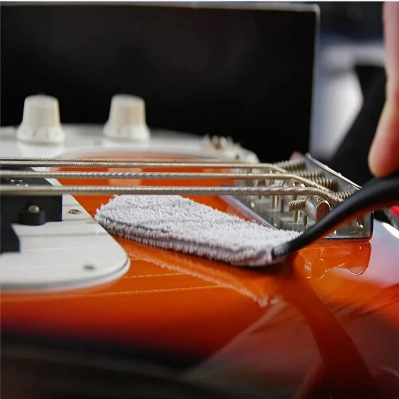 1PC String Fingerboard Cleaning Dust Removal Brush Guitar Care Brush, Double Head Musical Instrument Accessories thumbnail 3