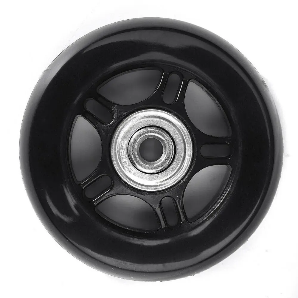 1Set Durable Silent 40mm/43mm/54mm/60mm/64mm/70mm Travel Luggage Wheels With Screw Suitcase Parts Axles Axles Repair Kit thumbnail 5