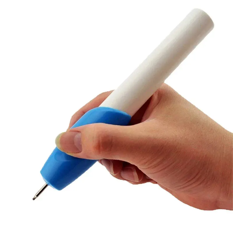 Mini Electric Engraving Pen Blue DIY Miniature Carving Machines for Plastic Wood Metal Glass Stone Engraving Tool thumbnail 2
