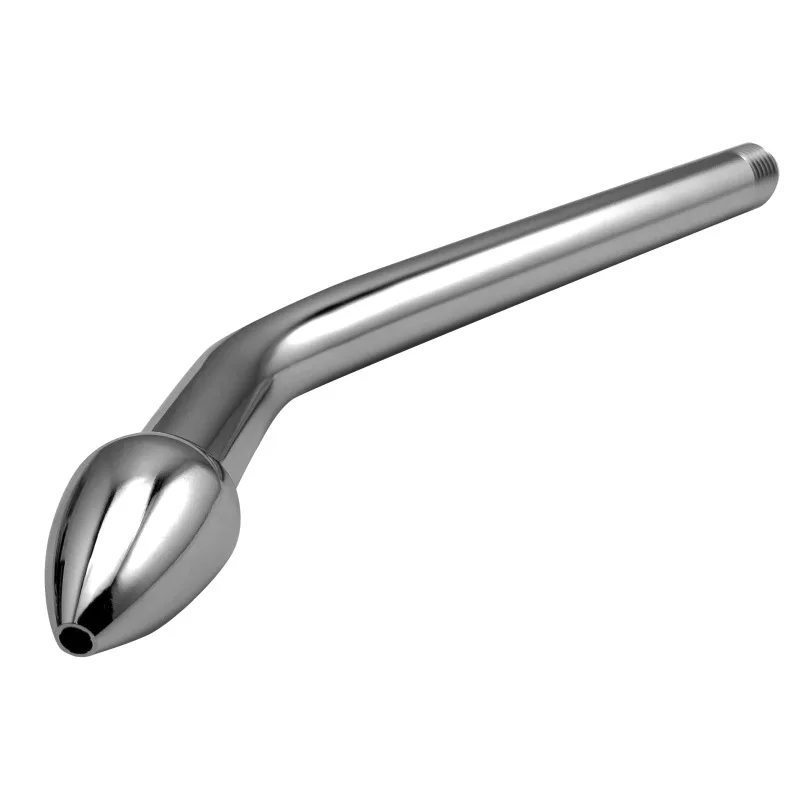 Anal Washer Shower Nozzle Enema Cleaning Metal Vaginal Wash Douche Sex Toys for Couples Adult Games Erotic Sex Shop thumbnail 2