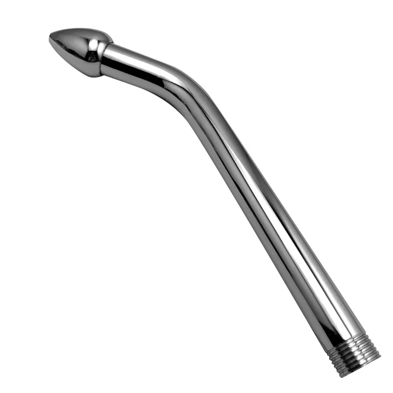 Anal Washer Shower Nozzle Enema Cleaning Metal Vaginal Wash Douche Sex Toys for Couples Adult Games Erotic Sex Shop thumbnail 4