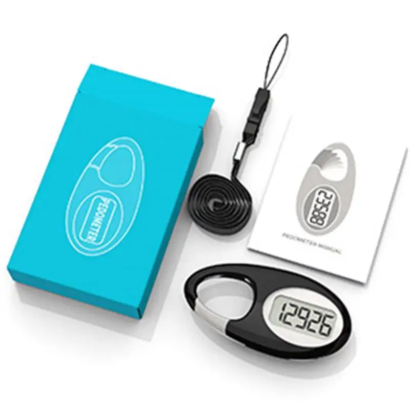 FITCENT 3D Pedometer for Walking Simple Step Tracker Counter with Large Digital Display for Men Women Kids Adults Seniors thumbnail 3