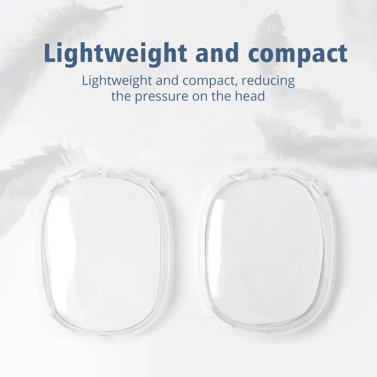 For AirPods Max Transparent Case Soft TPU Anti-Scratch Cover Sleeve Protective Cases For Apple AirPods Max Headphone Accessories thumbnail 3
